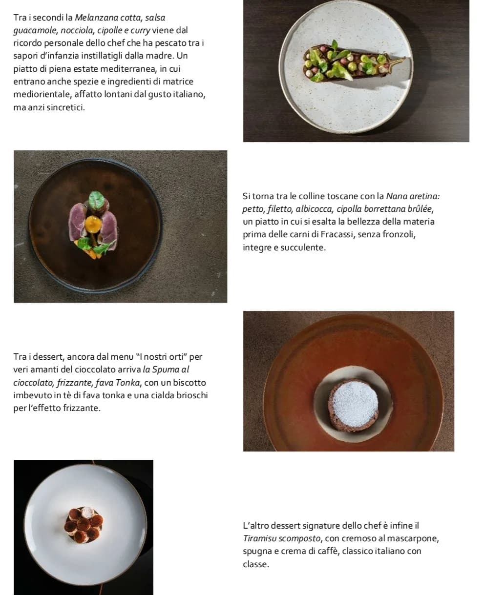 piatti menu